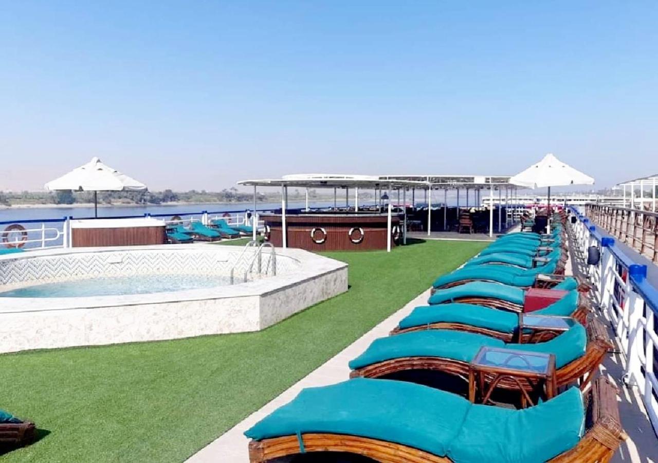 Nile Cruise Al Nabiltan Every Saturday From Luxor 4 Nights & Every Wednesday From Aswan 3 Nights Al Karnak Bagian luar foto