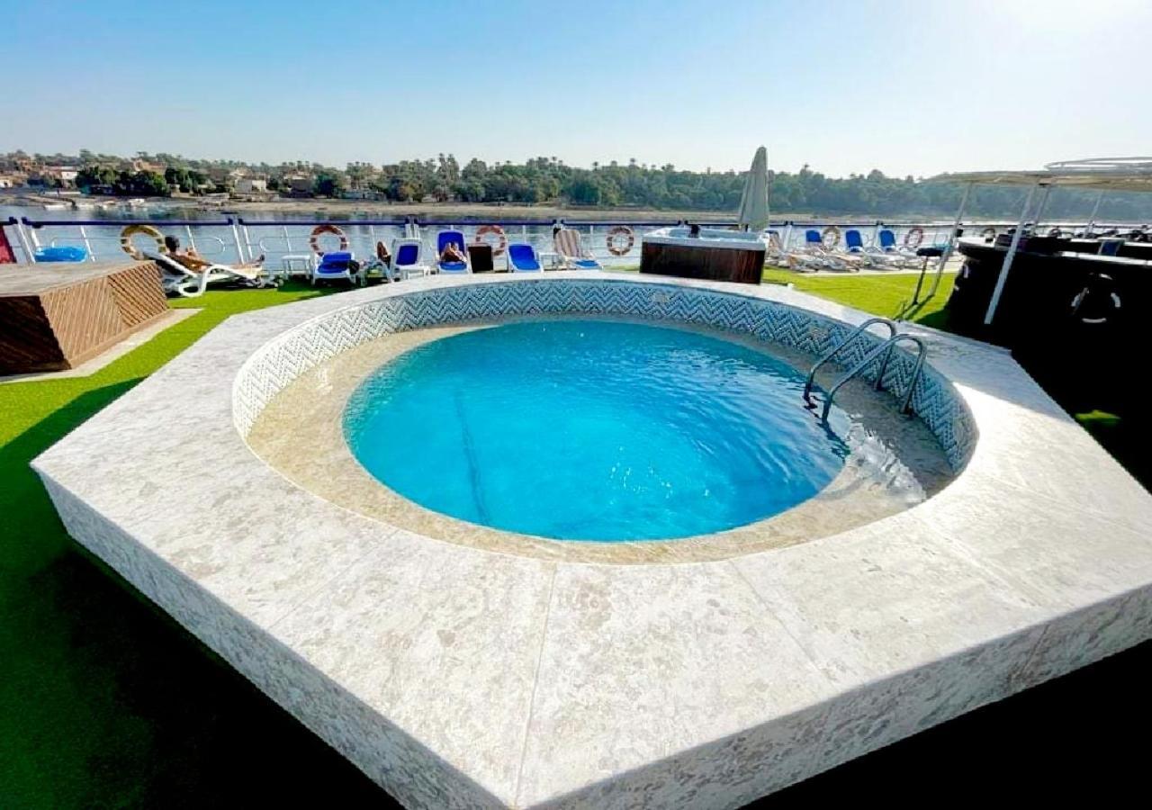 Nile Cruise Al Nabiltan Every Saturday From Luxor 4 Nights & Every Wednesday From Aswan 3 Nights Al Karnak Bagian luar foto